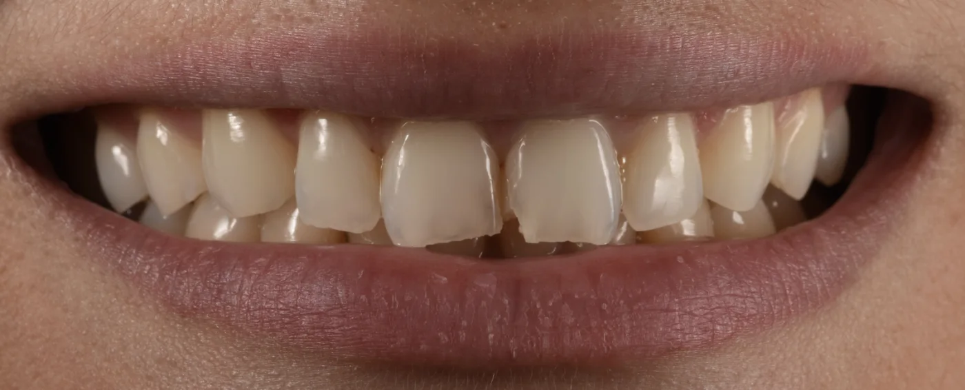 Dental Bonding before treatment